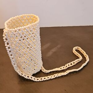 Elegant Pearl Beaded Bag